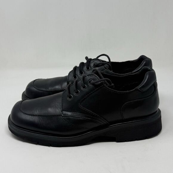 Dr. Martens AW004 Oxford Shoes Mens 10 Black Leather Chunky Vintage England main image 6